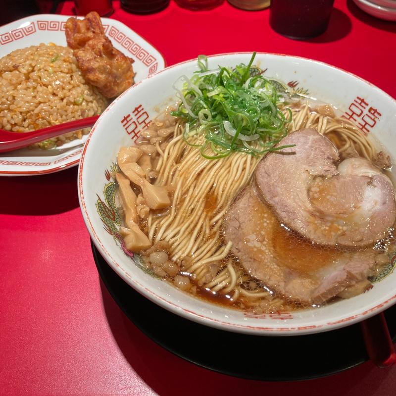 昼飯セットA(中華そば ふじい 難波店)