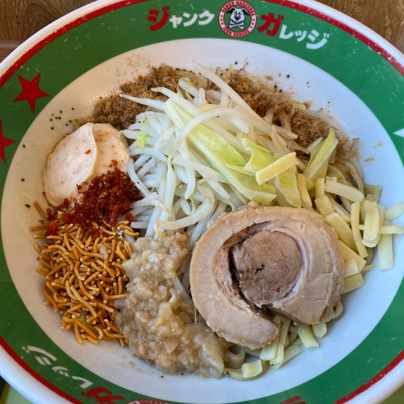 まぜそば（にんにく無し）(ジャンクガレッジ カインズ羽生店)