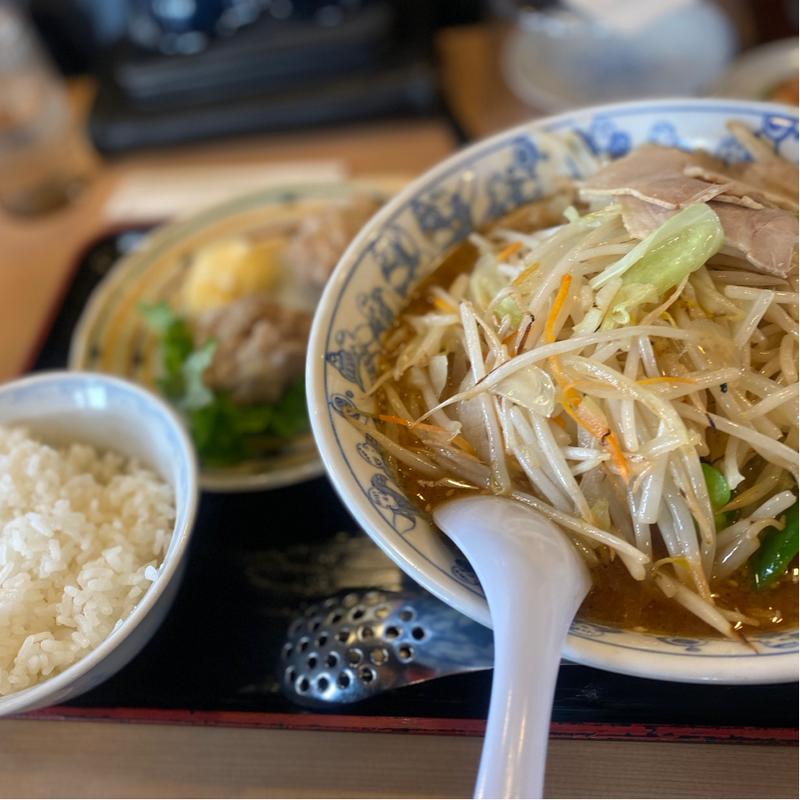 一日分の野菜みそラーメン(麺屋 壱力本舗 小牧店)