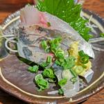 あじ刺身