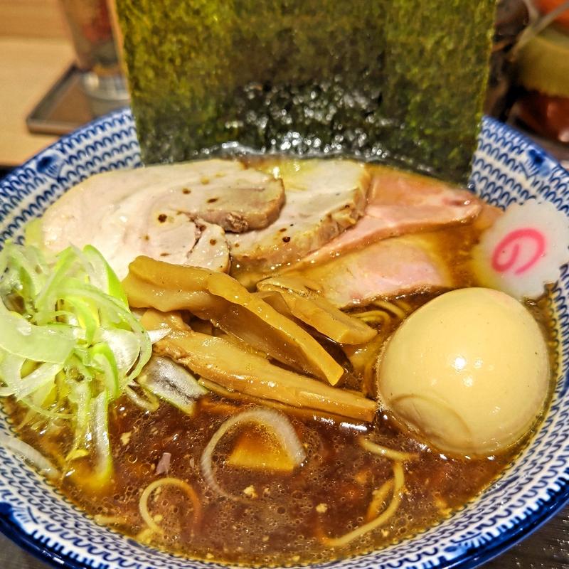 特製鶏醤油ラーメン(つけめん 章)