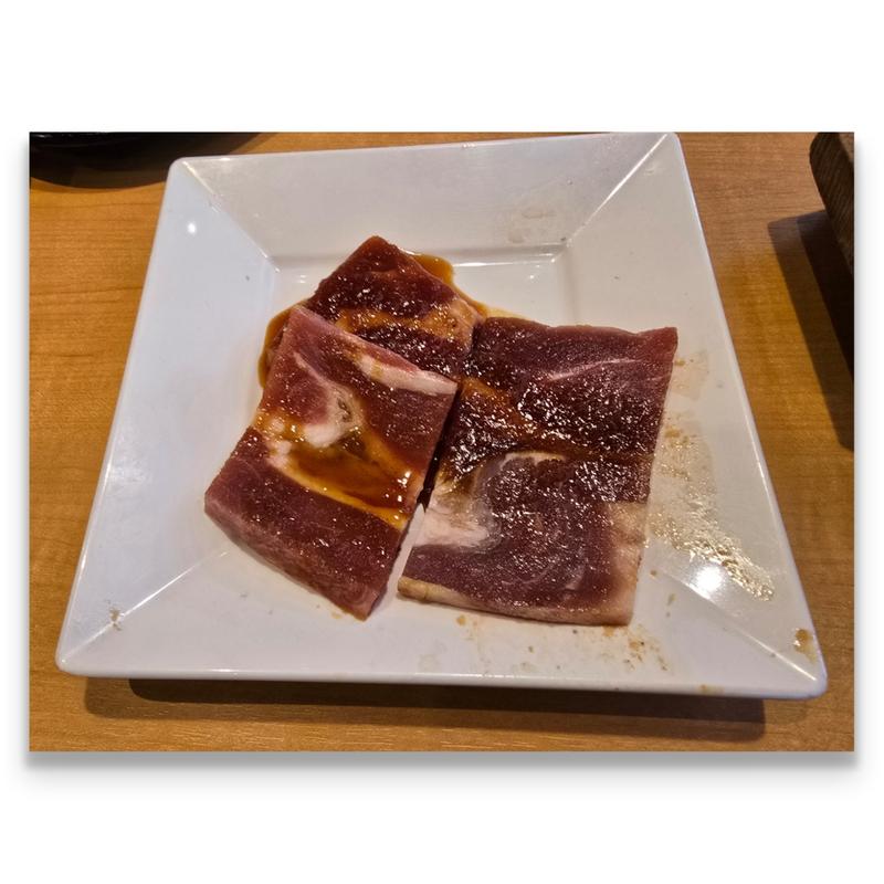 北海道ソラチのタレ ラムジンギスカン(焼肉きんぐ 市川鬼高店)