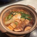 味噌仕立ての鍋焼きうどん(三万石 （さんまんごく）)