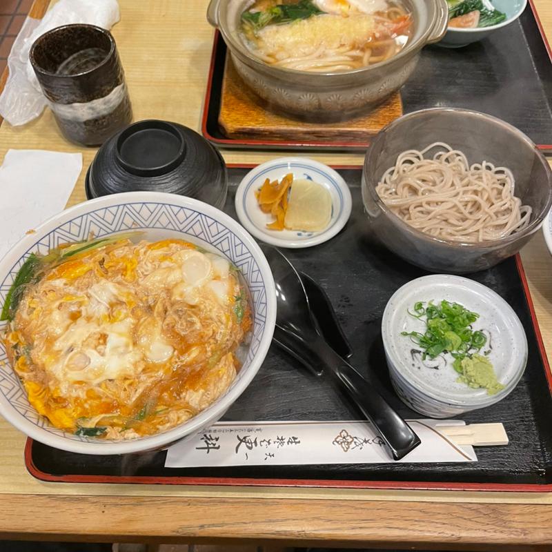 カツ丼定食(天一 更科)