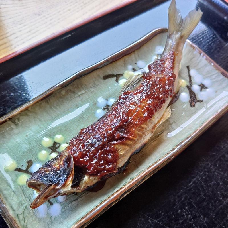 鮎田楽焼(ヤナ茶屋もがみ )