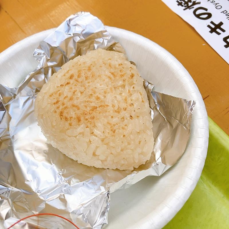 焼きおにぎり(かき小屋 島田水産 )