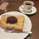 あずきトースト(サッポロ珈琲館 厚別店)