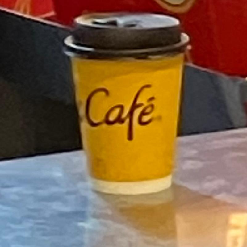 カフェラテ(マクドナルド 関西国際空港店)