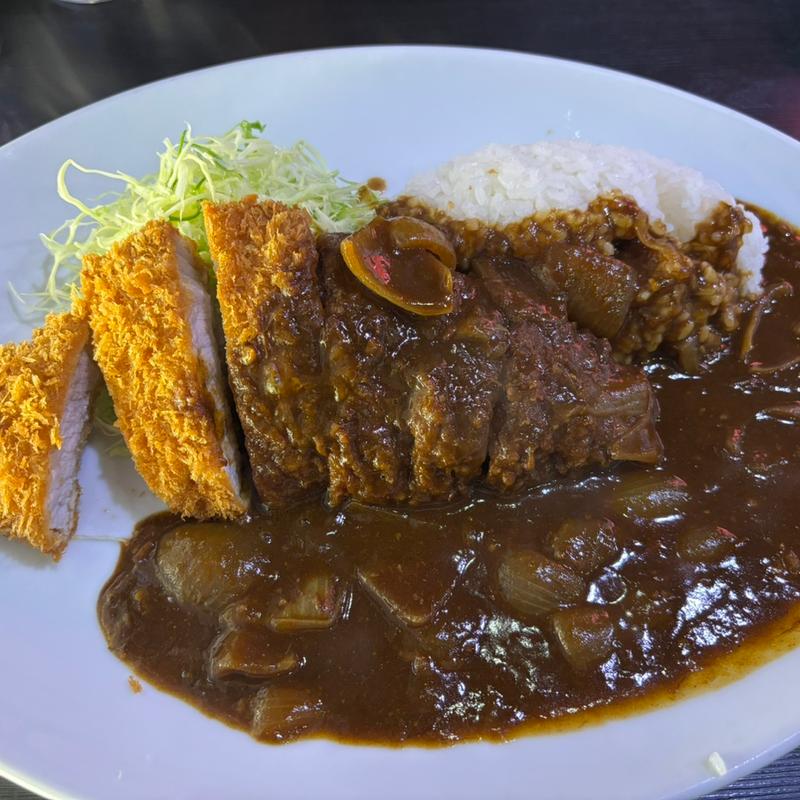 ジャンボカツカレー(キッチン ニューほしの)