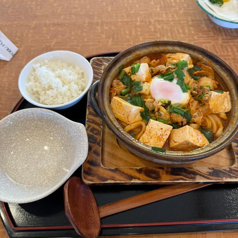 スンドゥブチゲうどん(東武藤が丘カントリー倶楽部レストラン )