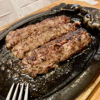 こだわり炭焼きがんこハンバーグランチ250g(ステーキハウス ブロンコビリー 新小岩店)