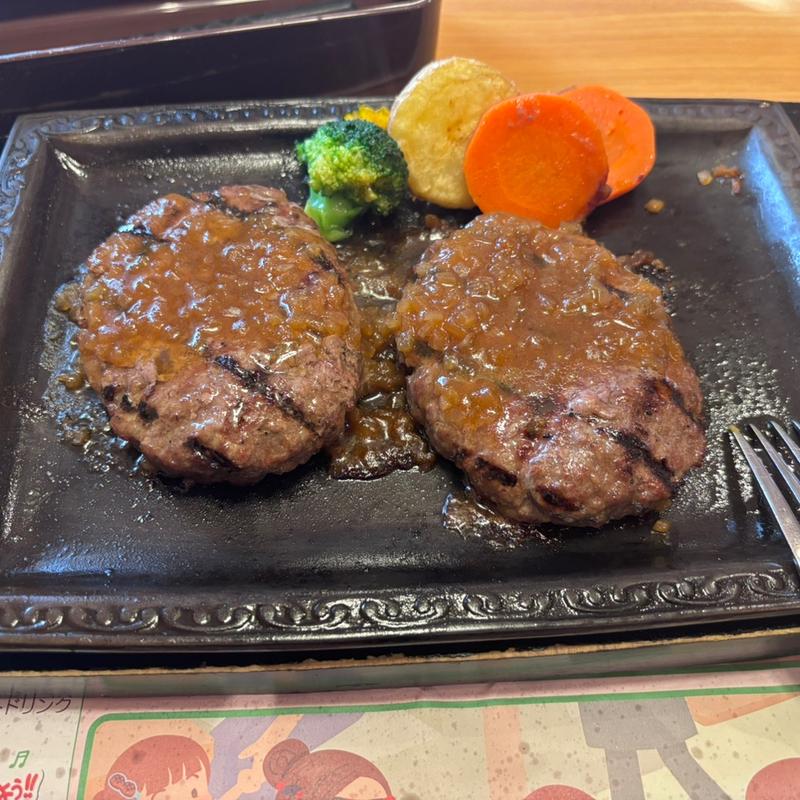げんこつハンバーグランチ(炭焼きハンバーグ さわやか 袋井店)