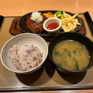 和風おろしハンバーグ定食(やよい軒 川口店)