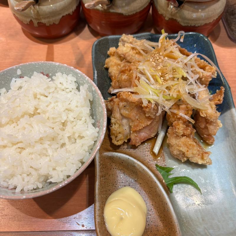 油淋鶏ごはん(俺流塩らーめん 下北沢店 )