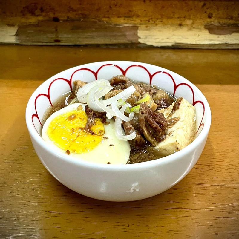 牛すじ煮込み(浅草やきそば 福ちゃん)