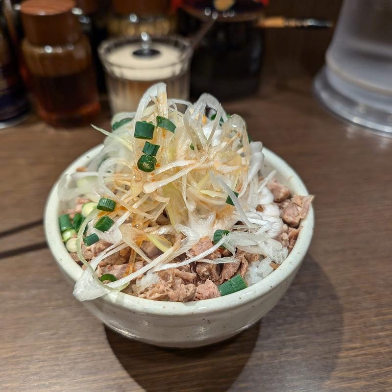 チャーシュー小丼(麺屋黒船 狛江店)