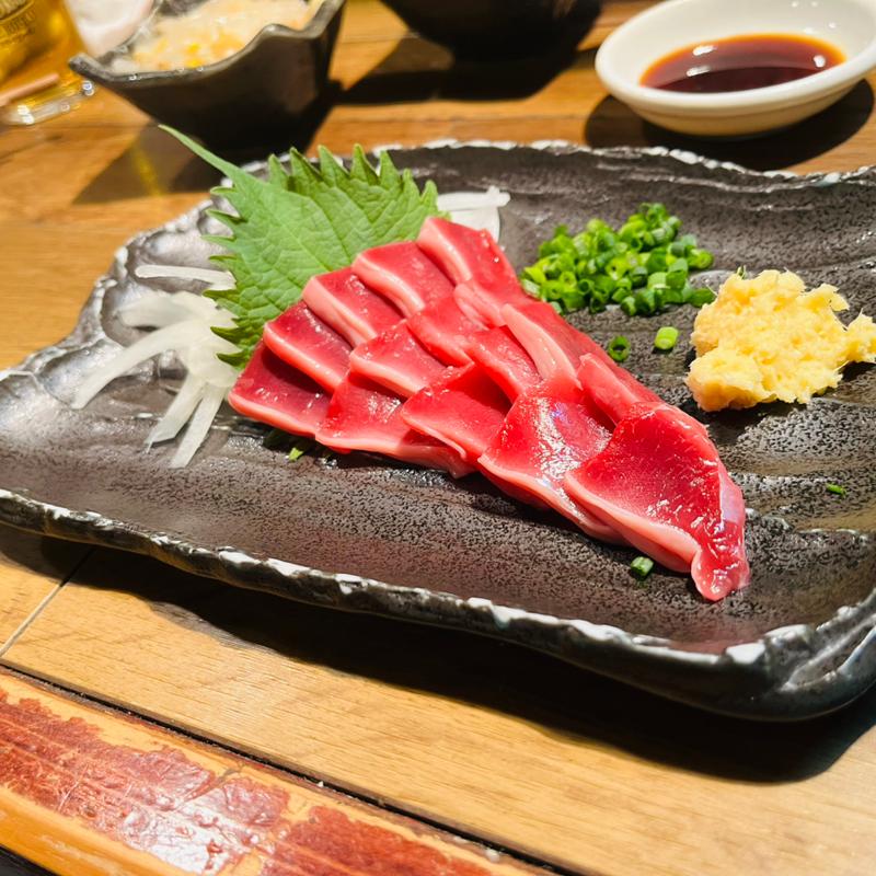 ズリ刺し(かしわ屋 藤ひさ)