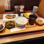 銀しゃり定食＜花＞ 銀鱈の西京焼(人形町 田酔本店)