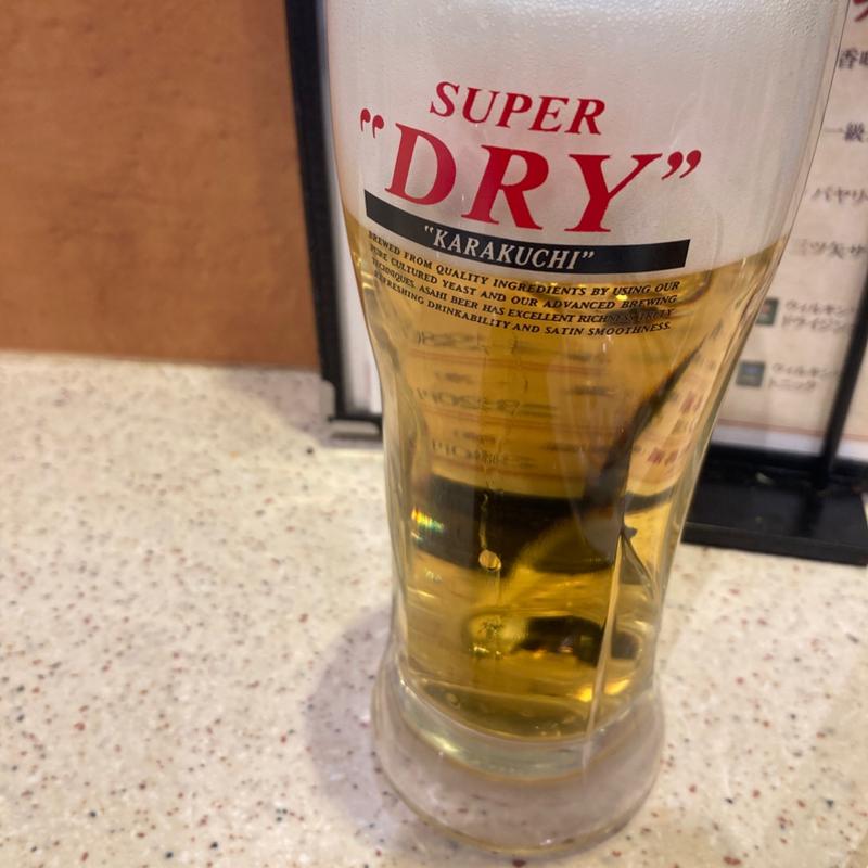 生ビール(餃子の王将 新小岩ルミエール店)