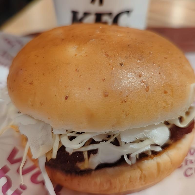 和風チキンカツバーガーセット(ケンタッキーフライドチキンイオンモール大阪ドームシティ店)