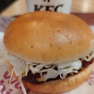 和風チキンカツバーガーセット(ケンタッキーフライドチキンイオンモール大阪ドームシティ店)