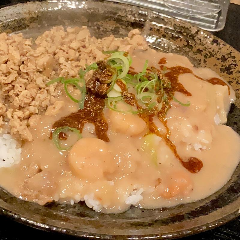 パイタンGES +和のチキンキーマ(和レー屋 南船場ゴヤクラ （ゴヤクラ）)