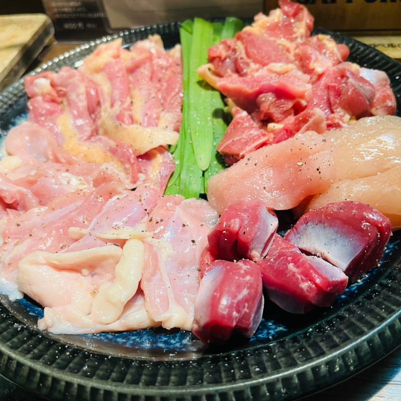 七輪焼　盛り合わせ（2人前）(かしわ屋 藤ひさ)