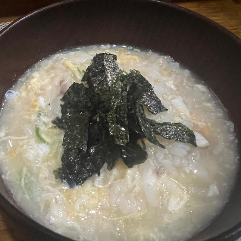 鯛雑炊(よもぎ)