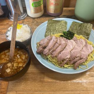 つけチャーシュー麺　半ライス(ラーメンショップ椿 上彦川戸店)