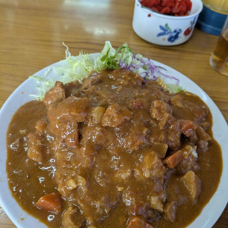 メンチカツカレーライス(味の店 とんかつ 三好弥)