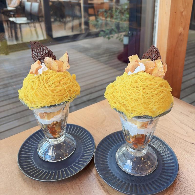 さつまいものパフェ(はつが野テラス)