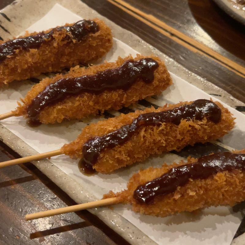 味噌串揚げ(久田屋)