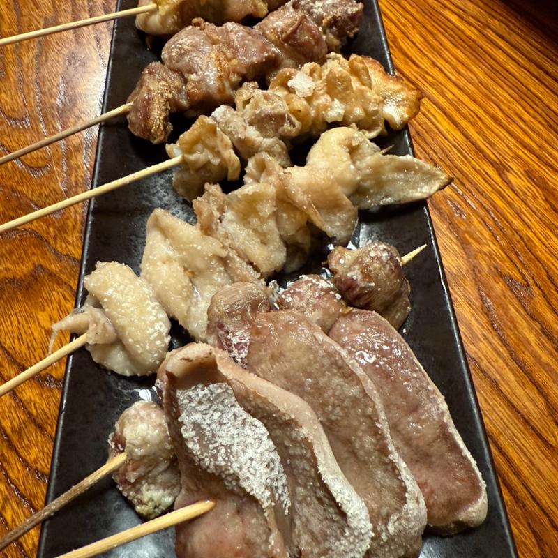 焼鳥盛り合わせ(縁馬)