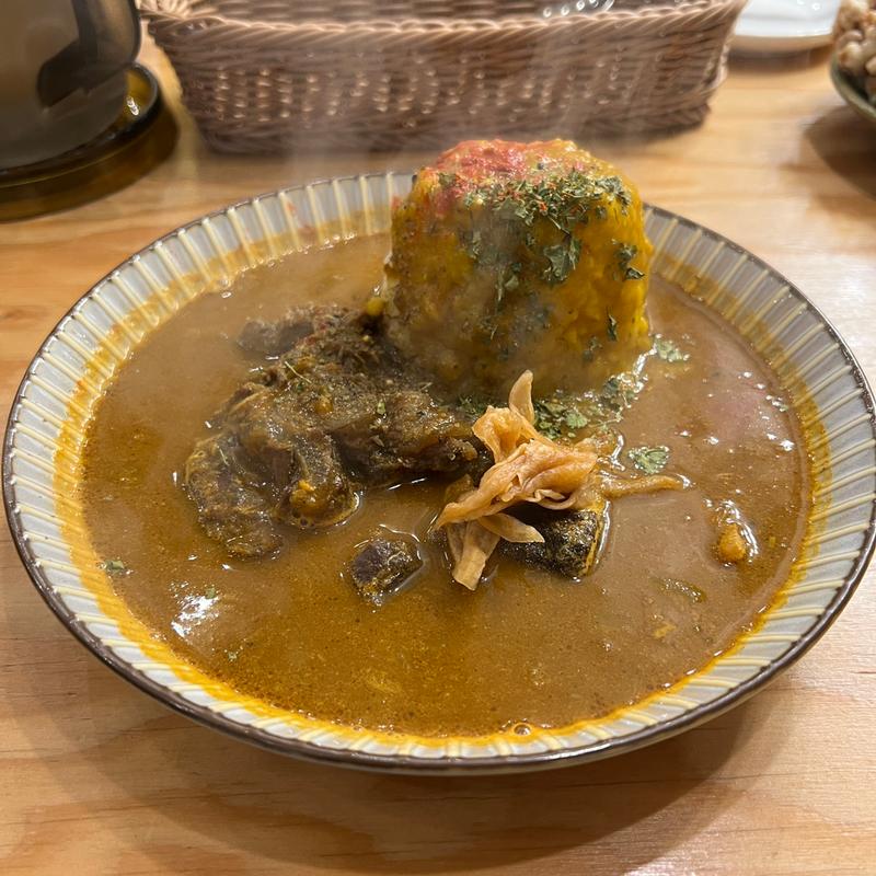 牛筋カレー(カレー パシフィック レストラン)