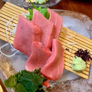 本マグロの中トロお刺身