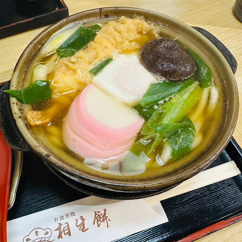 なべやきうどん(相生餅 )