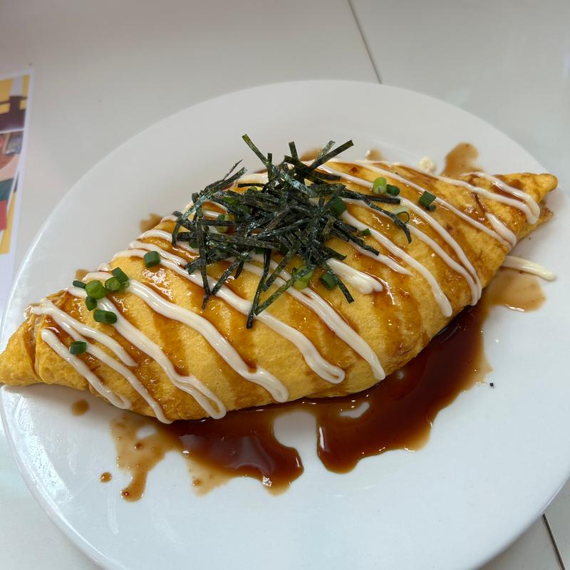 テリマヨチーズインオムライス(Dog Cafe ベルン)