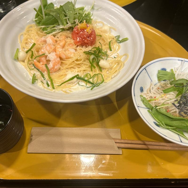 (京風スパゲティー 先斗入る)