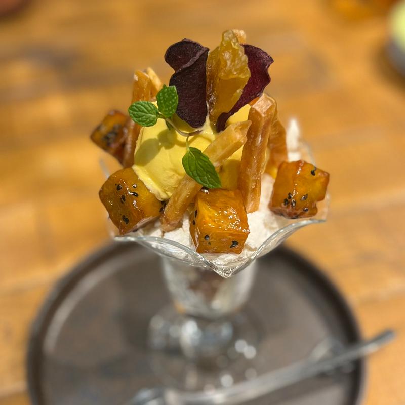 おいものパフェ(FARMER'S KITCHEN 南町田グランベリーパーク)