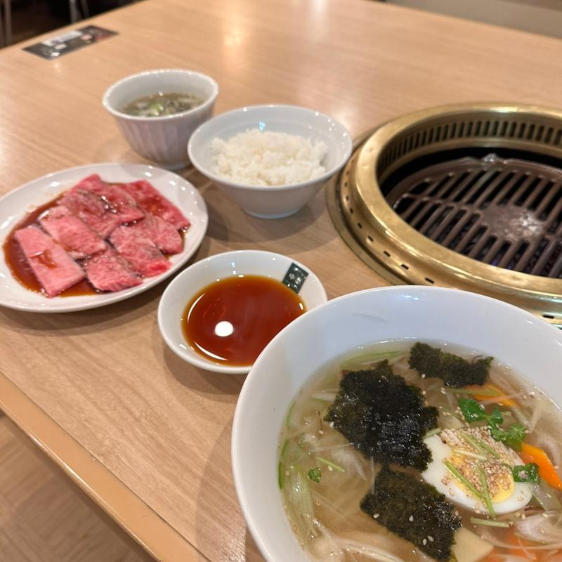 カルビ定食(中道 さくら野店 （ナカミチ）)