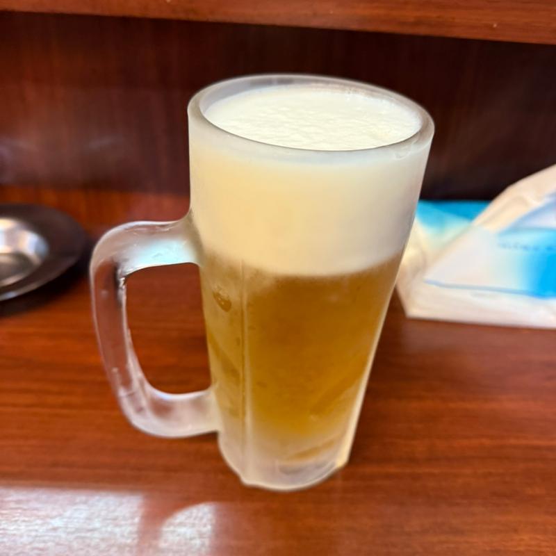 生ビール(じもん)