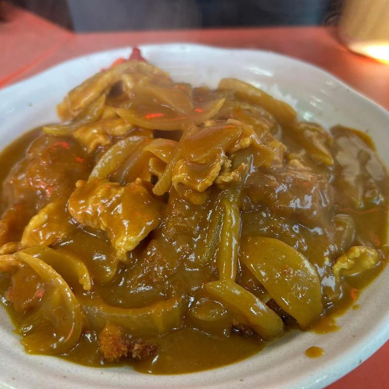 カツカレー(中華料理 松月)