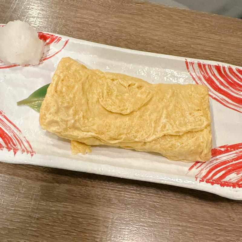 土佐ジロー卵　出汁巻き(土佐わら焼き 龍神丸 西神中央店)