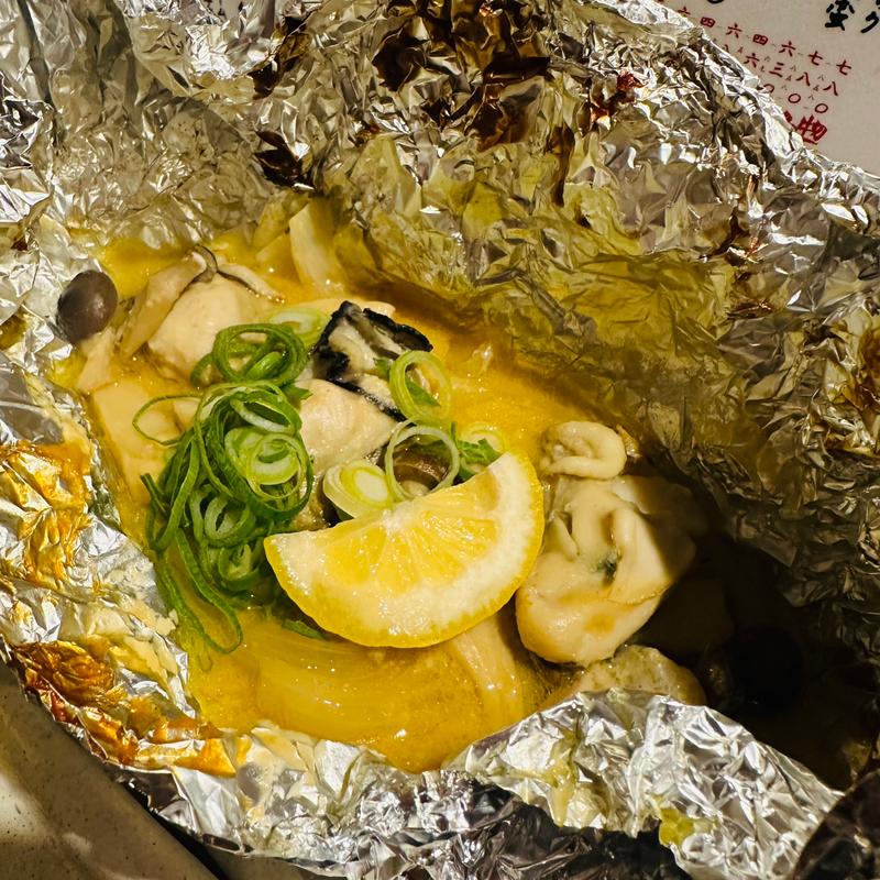 牡蠣のマヨ味噌ホイル焼き(ニューエビスノ )