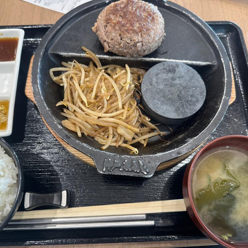 赤ふじハンバーグステーキ(M)(神戸赤ふじ マリンピア神戸店)