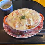 シーフードスパゲティグラタン