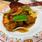 酢豚(餃子の王将 二又瀬店)