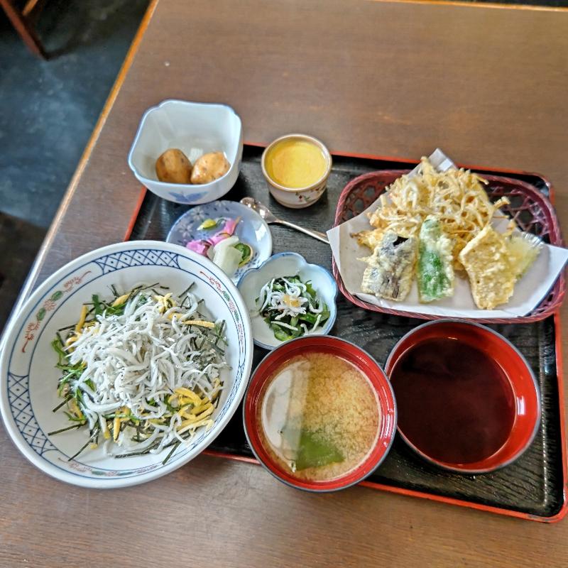 しらす三昧セット  こゆるぎ(かきや本館)