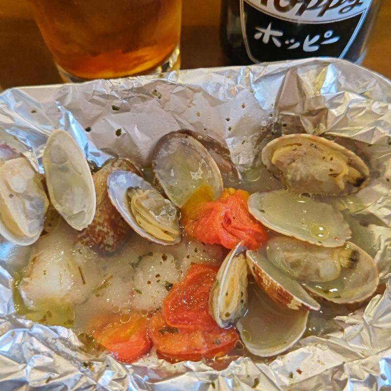 特製ホイル焼きアクアパッツァ風(鎌倉小町食堂)