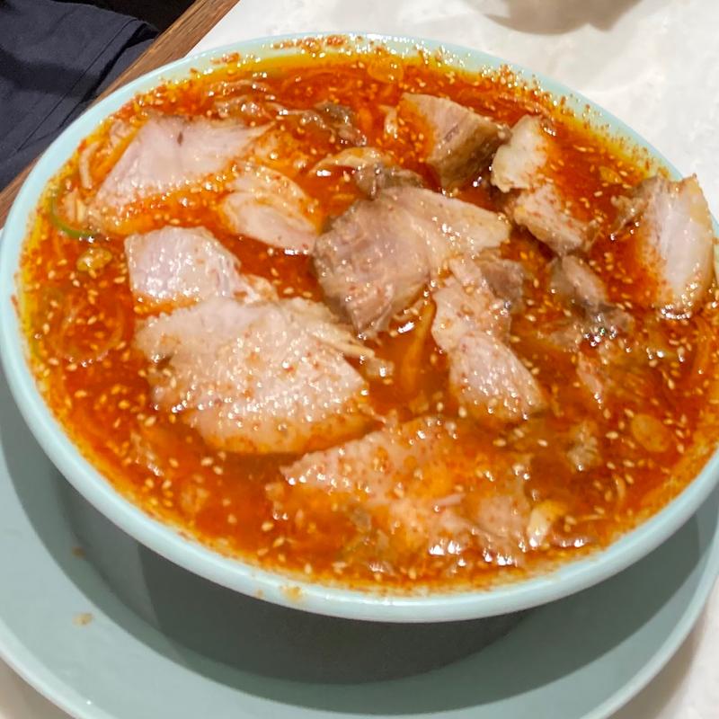 辛チャーシュー (辛さ3)(神田ちえちゃんラーメン)